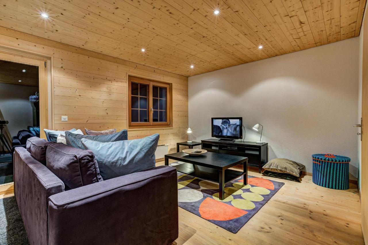 Chalet Le Chapeau La Tzoumaz Εξωτερικό φωτογραφία