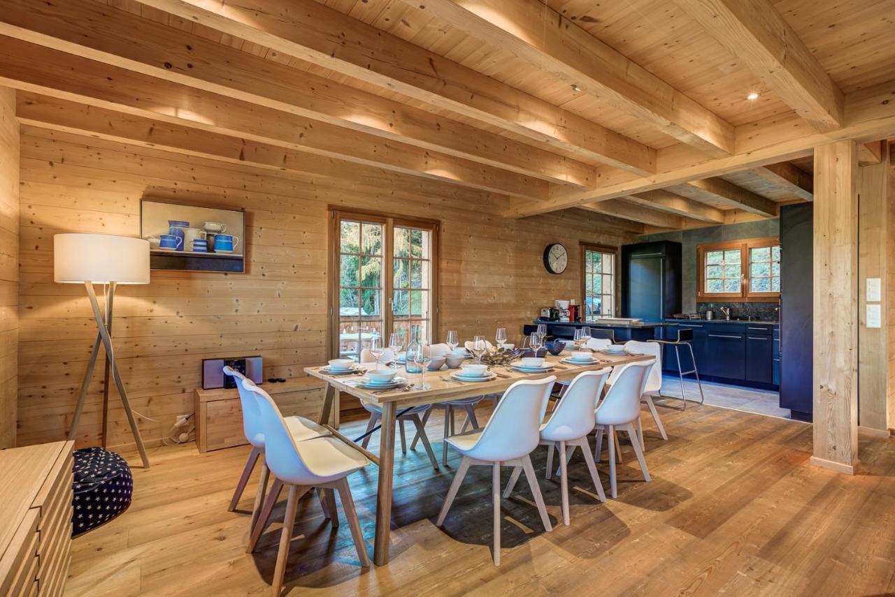 Chalet Le Chapeau La Tzoumaz Εξωτερικό φωτογραφία
