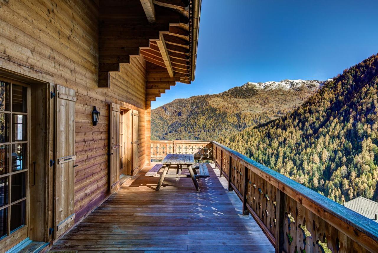 Chalet Le Chapeau La Tzoumaz Εξωτερικό φωτογραφία