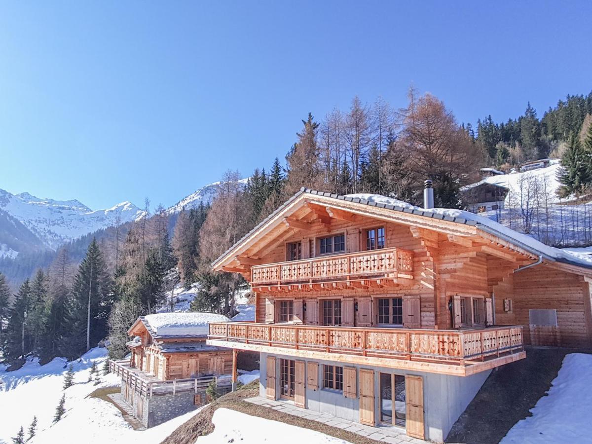 Chalet Le Chapeau La Tzoumaz Εξωτερικό φωτογραφία