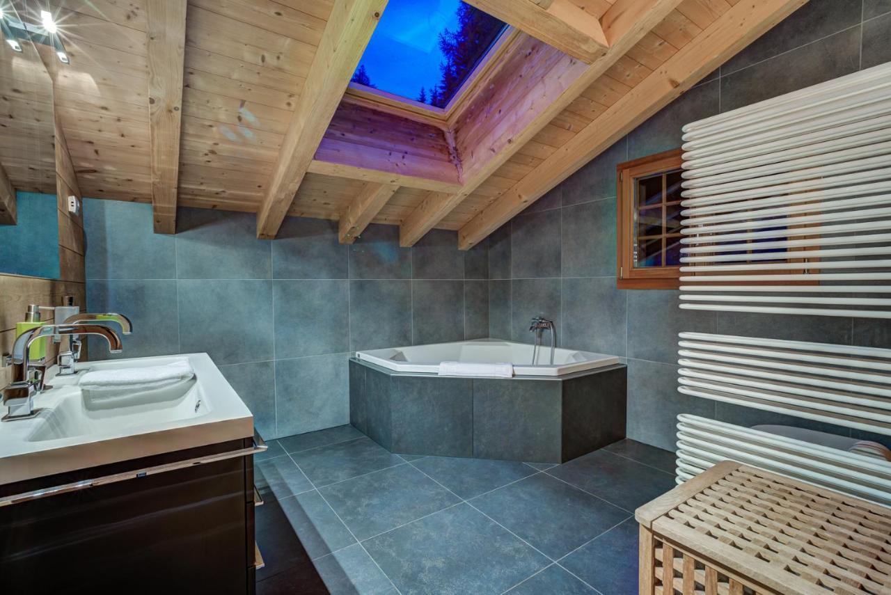 Chalet Le Chapeau La Tzoumaz Εξωτερικό φωτογραφία